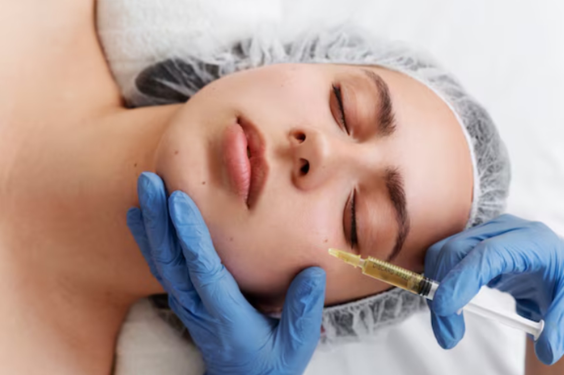 Patient receiving Glutathione IV Drip in Delhi for skin brightening and rejuvenation treatment