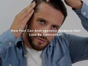 How fast androgenetic alopecia hair loss can be controlled with proper treatment